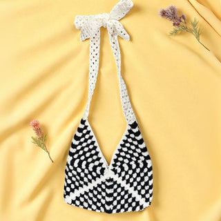 The Bow Bag: Handmade Crochet Essential Bag - Foundation Gift