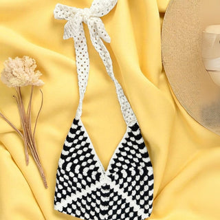 The Bow Bag: Handmade Crochet Essential Bag - Foundation Gift