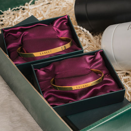 The Ultimate Couple Essentials Combo – Bracelets + Bottles - Foundation Gift