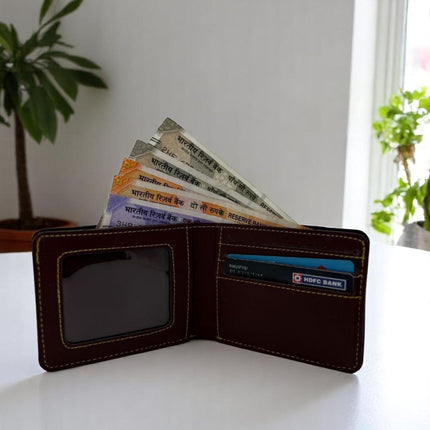 Vegan Leather Wallet - Perfect Gift For Him - Foundation Gift