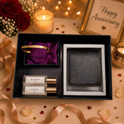 Personalised Anniversary Hamper for Him