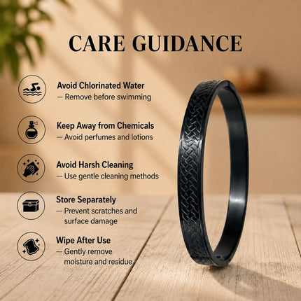 Weave Kada - Best Gold Kada For Men - Foundation Gift