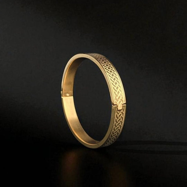 Weave Kada - Best Gold Kada For Men - Foundation Gift