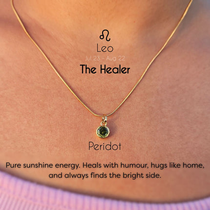 Zodiac Birthstone Necklace - Thoughtful Gift For Her - Foundation Gift
