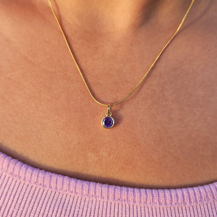 Zodiac Birthstone Necklace - Thoughtful Gift For Her - Foundation Gift