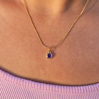 Zodiac Birthstone Necklace - Thoughtful Gift For Her - Foundation Gift