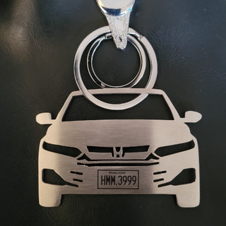 Personalized Car Keychain | Name & Number Personalized | USA - Foundation Gift